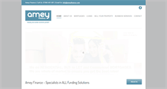 Desktop Screenshot of ameyfinance.com